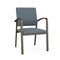 Lesro Newport Guest Chair Metal Frame, Bronze, RF Serene Upholstery NP1101 - alternate 1
